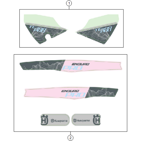 KIT DECO HUSQVARNA 300 TE...